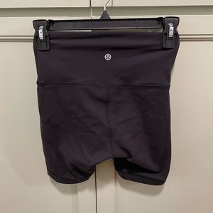 Lulu Lemon Black Size 4 black bike shorts.
